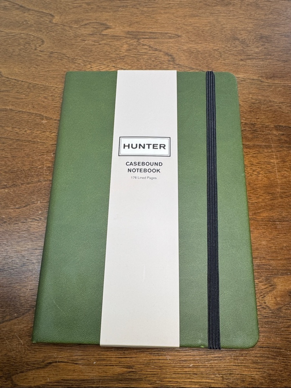 NEW Hunter Brand Olive Green Casebound Notebook Journal w/ 176 Lined Pages